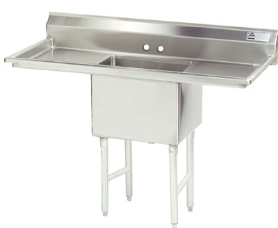 Advance Tabco Fabricated One Compartment Sinks